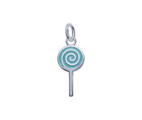 Lollipop Shaped Silver Charms CH-320-B